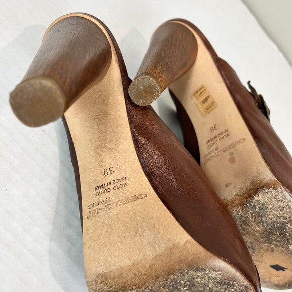 Women's Obeline Heeled Peep toe Pump Size EU 39, US 9 - Picture 8 of 8